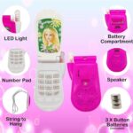 Flip Style Musical Toy Mobile Phone for Kids | Pretend Play Cell Phone with Lights & Sounds